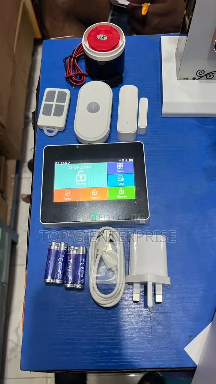 Burglary Alarm System With Display Screen