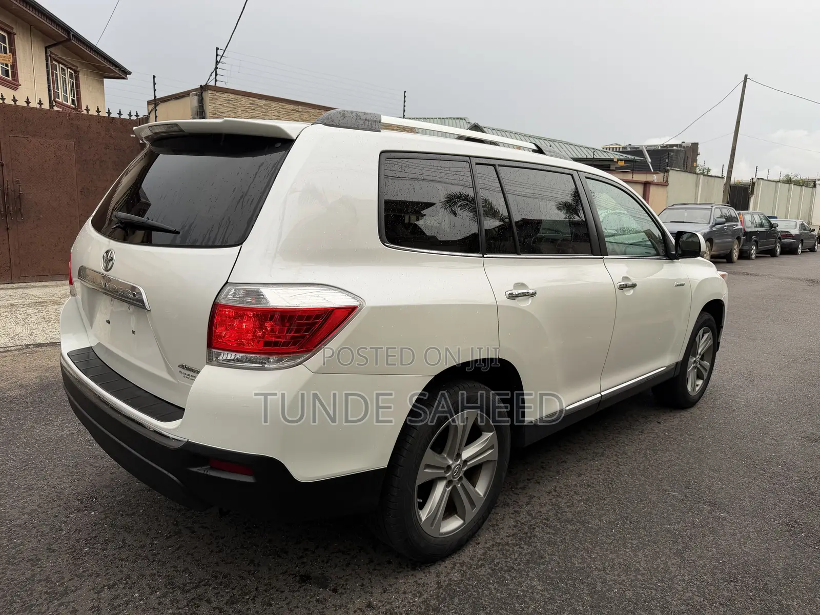 Toyota Highlander Limited 3.5l 4WD 2013 White