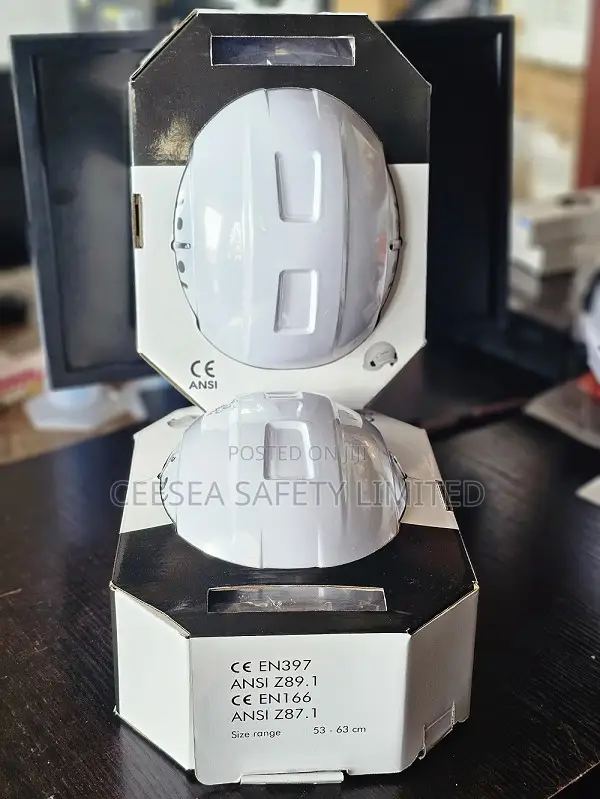 4 Point Safety Helmet With Shield
