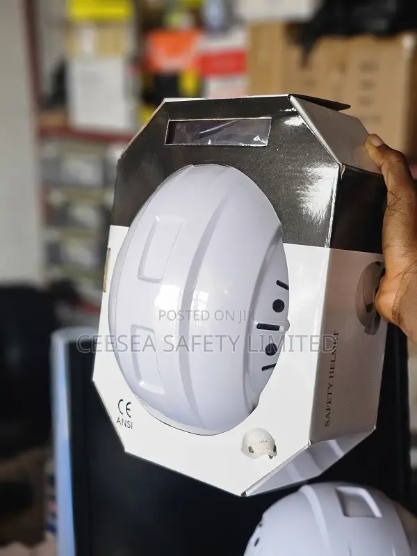 4 Point Safety Helmet With Shield