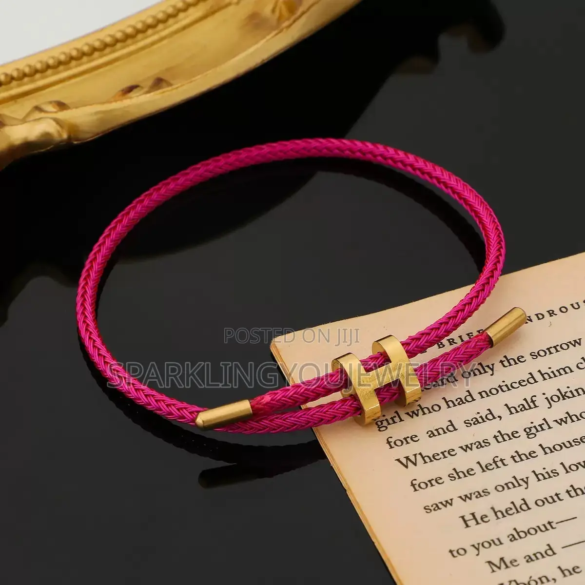 Hermes Stainless Steel Woven Bracelet