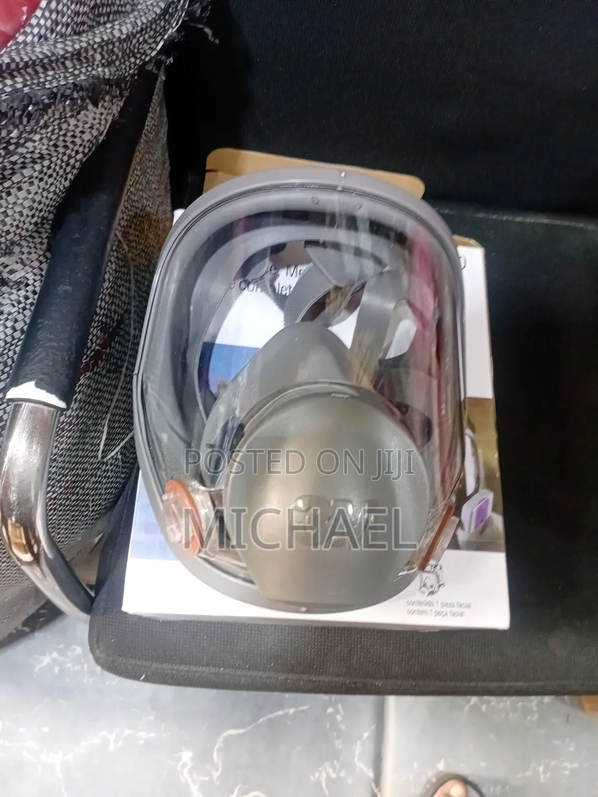 3m 6900 Full Face Respirator With Double Cartridge