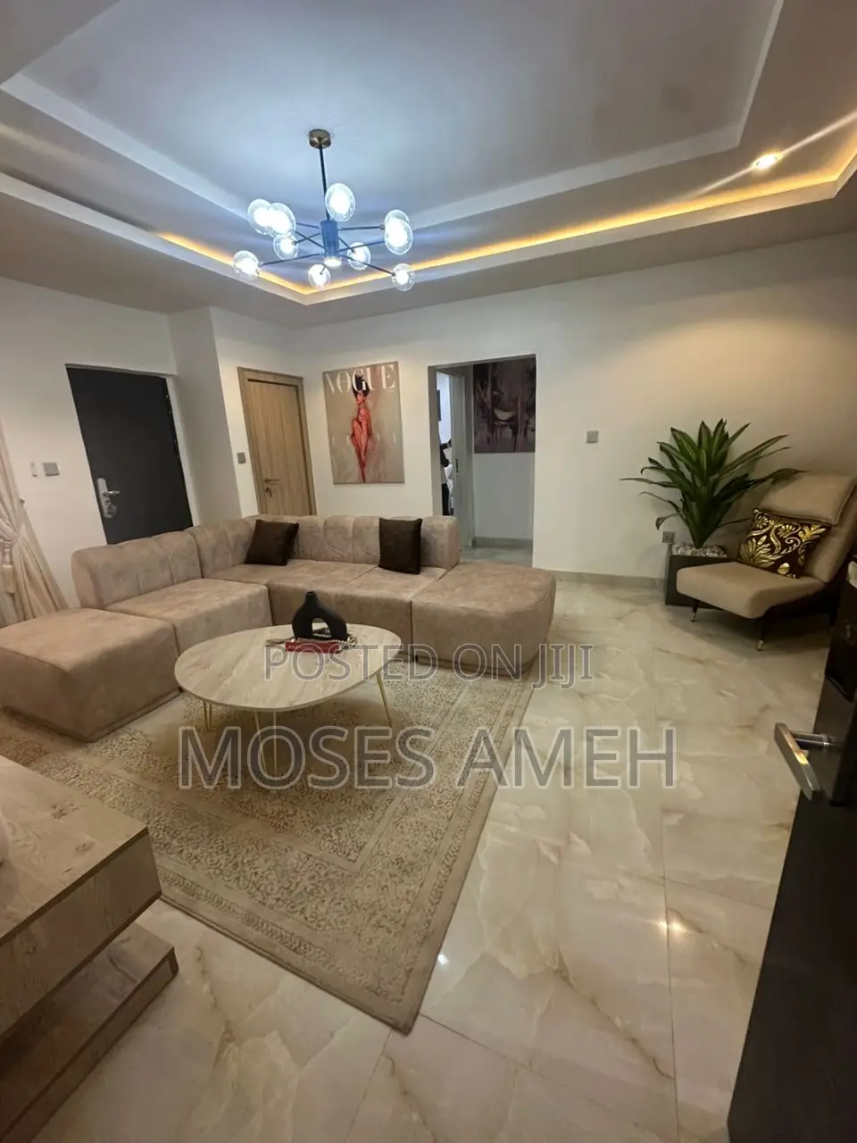 Furnished 1bdrm Block of Flats in Asokoro for rent