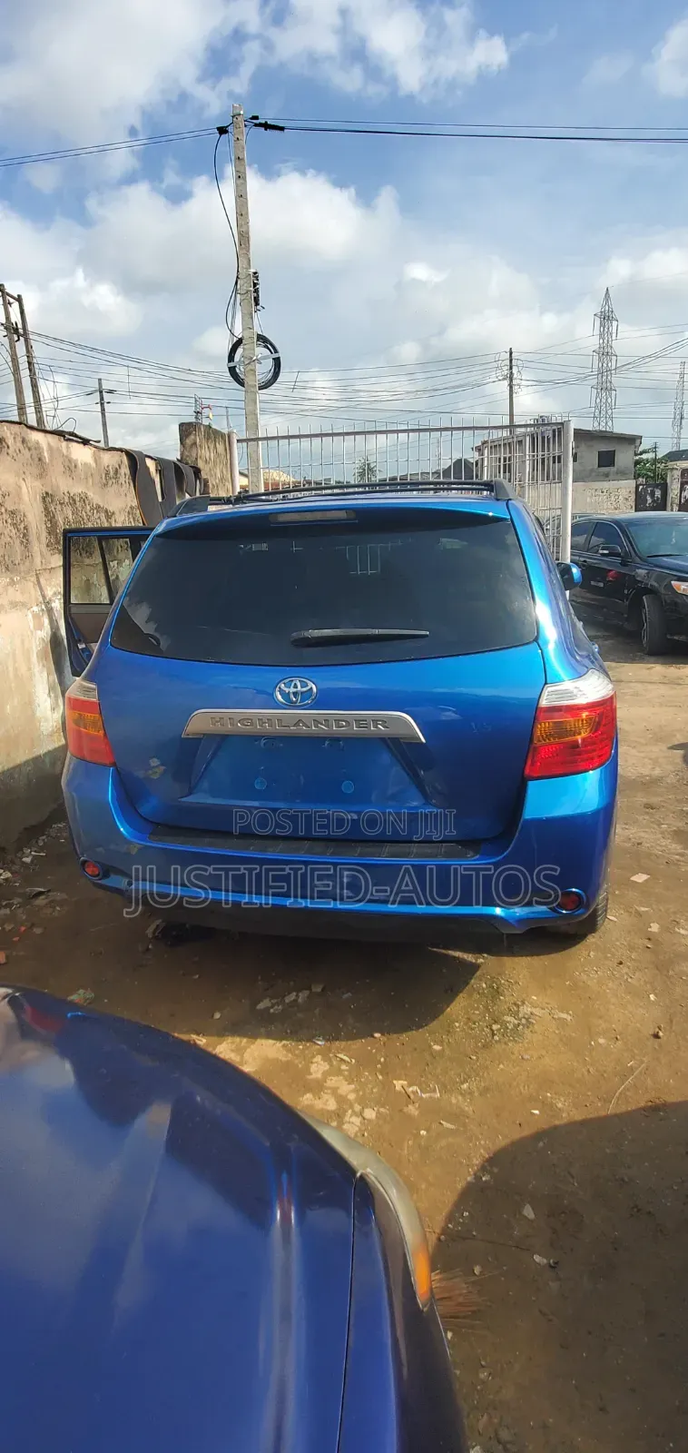 Toyota Highlander 2008 Blue