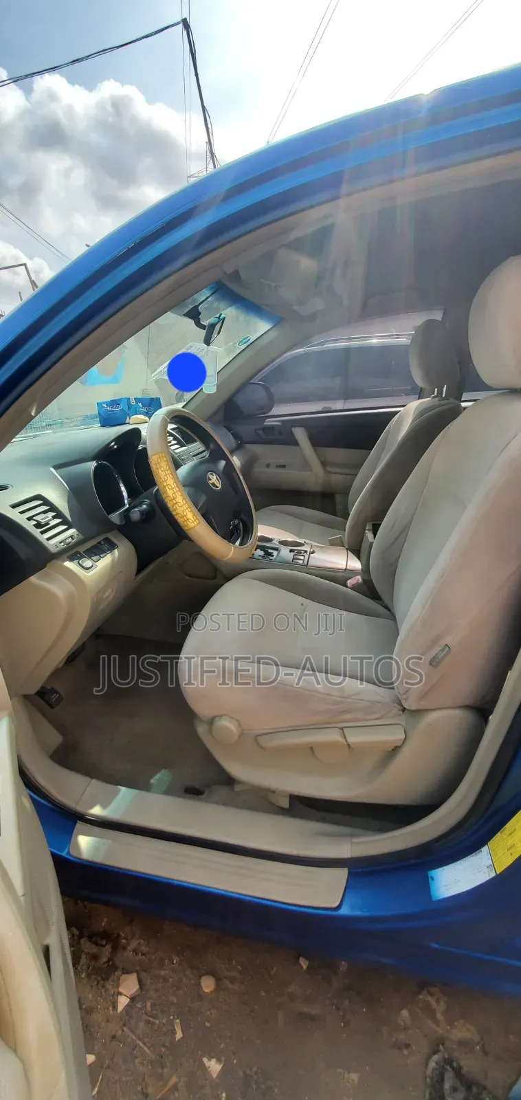 Toyota Highlander 2008 Blue