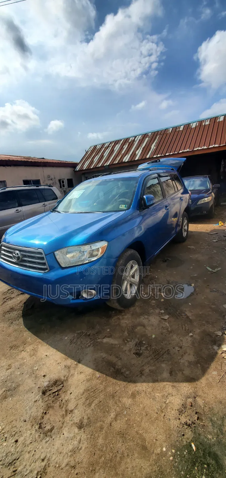 Toyota Highlander 2008 Blue