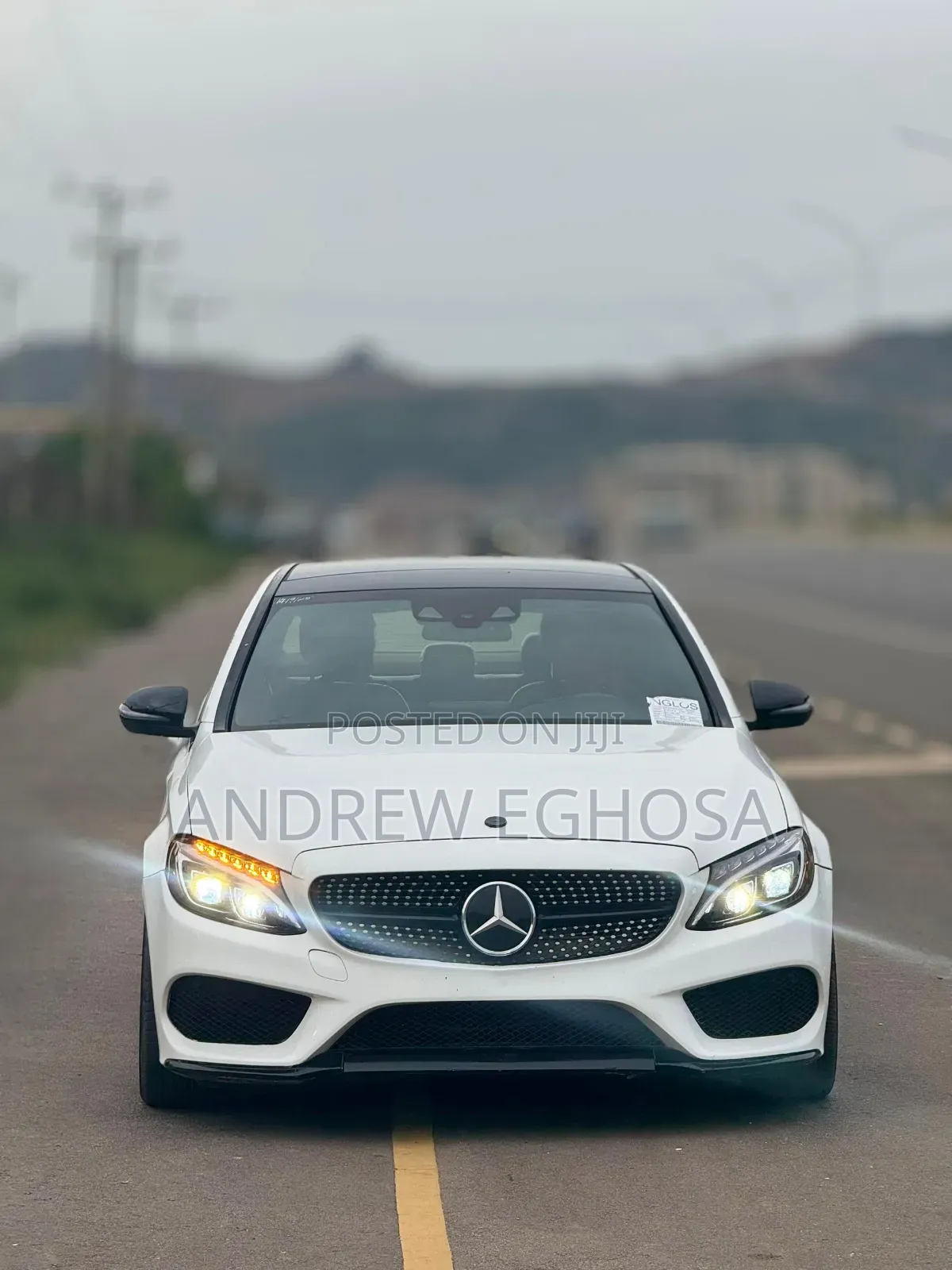 Mercedes-Benz C450 2016 White