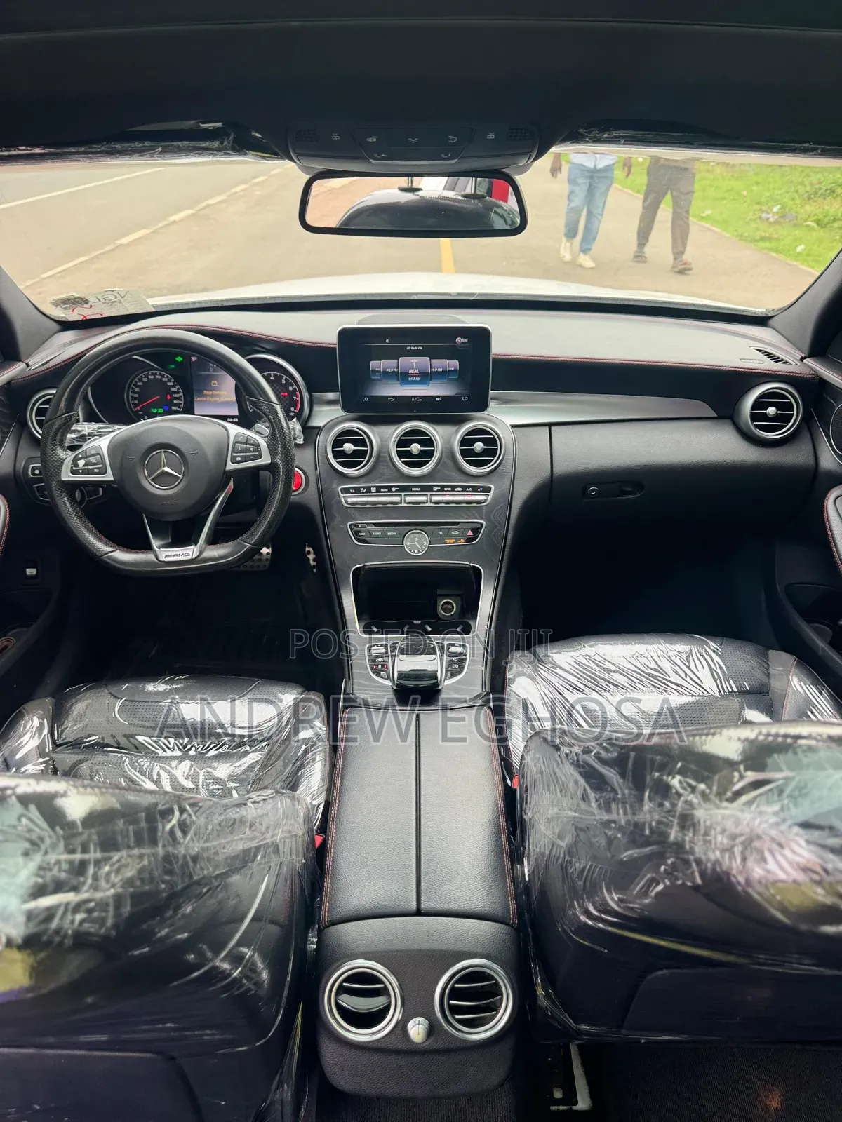 Mercedes-Benz C450 2016 White