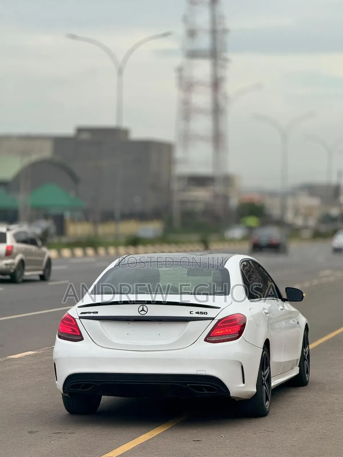 Mercedes-Benz C450 2016 White