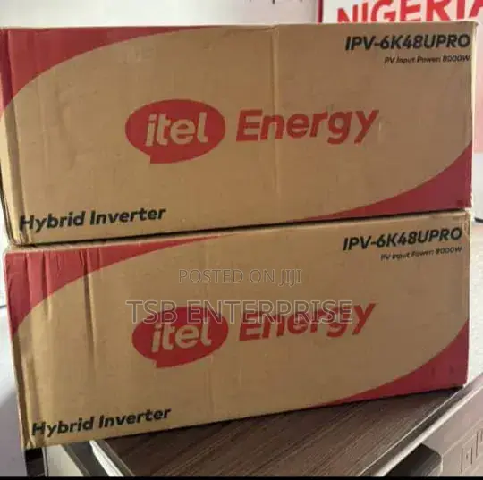 6kva Itel Inverter + Battery Support | Reliable Home Office Power