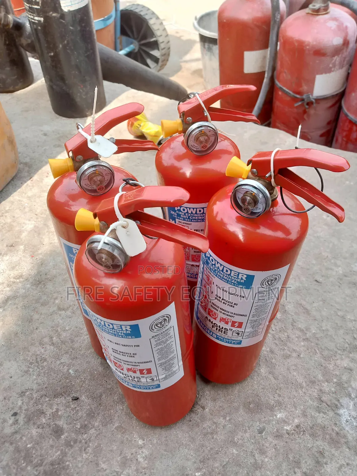 Dry Chemical Powder Fire Extinguisher