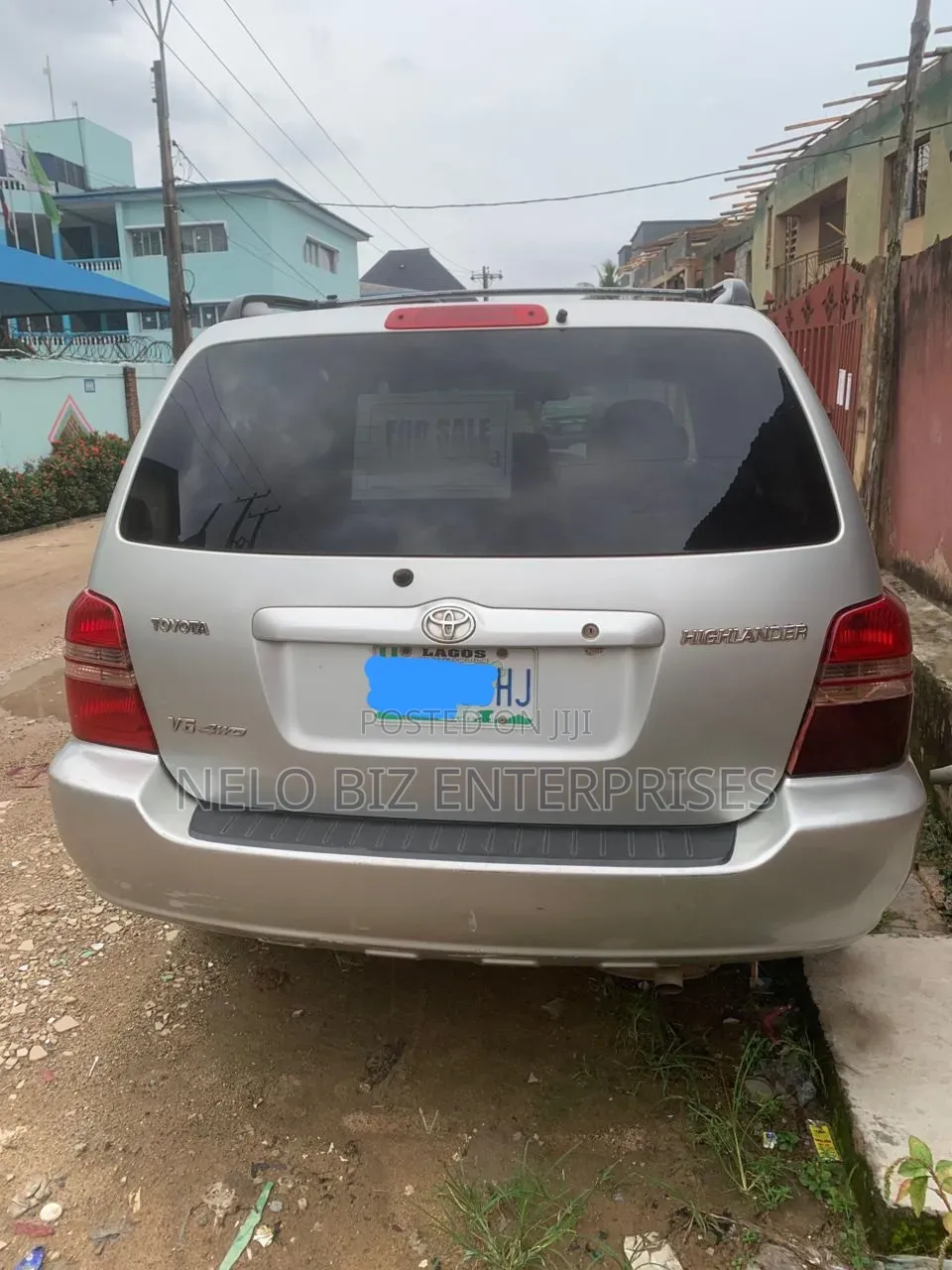 Toyota Highlander 2004 Silver