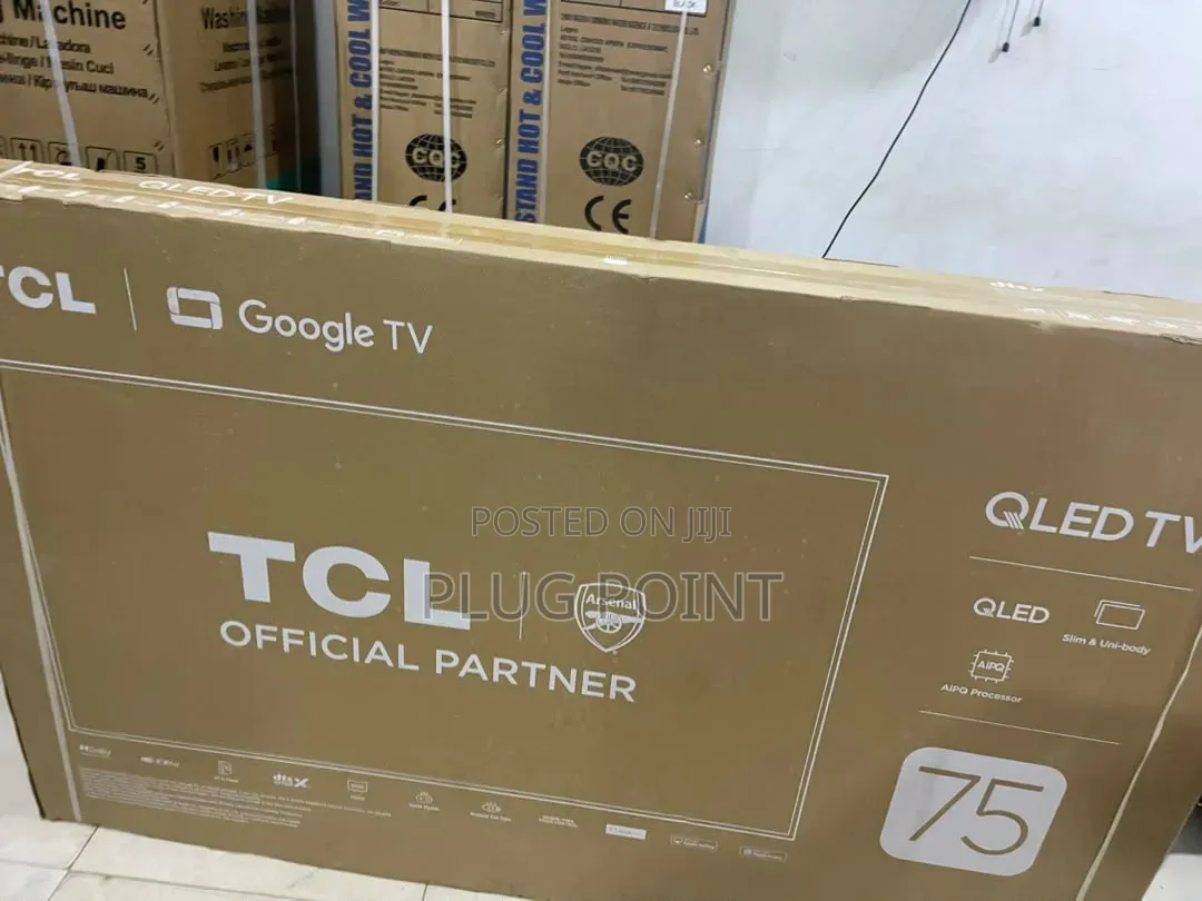 TCL 75” Qled Smart Television With Stunning Display