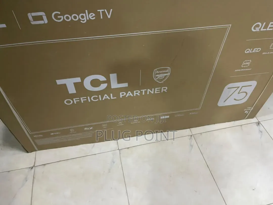 TCL 75-Inch Quantum Dot Qled Smart Tv for Home Entertainment