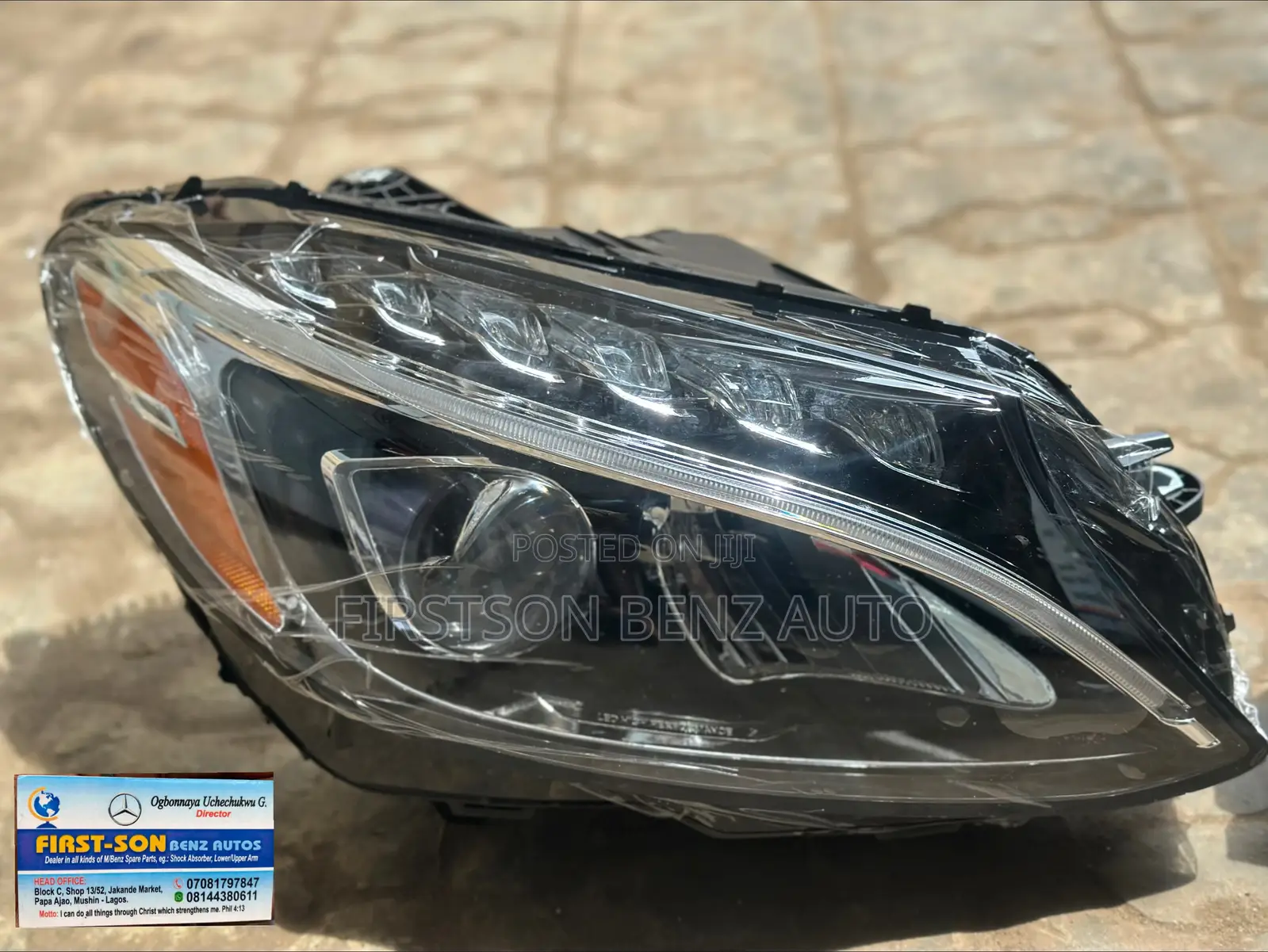 Mercedes Benz C300 W205 Led Headlights