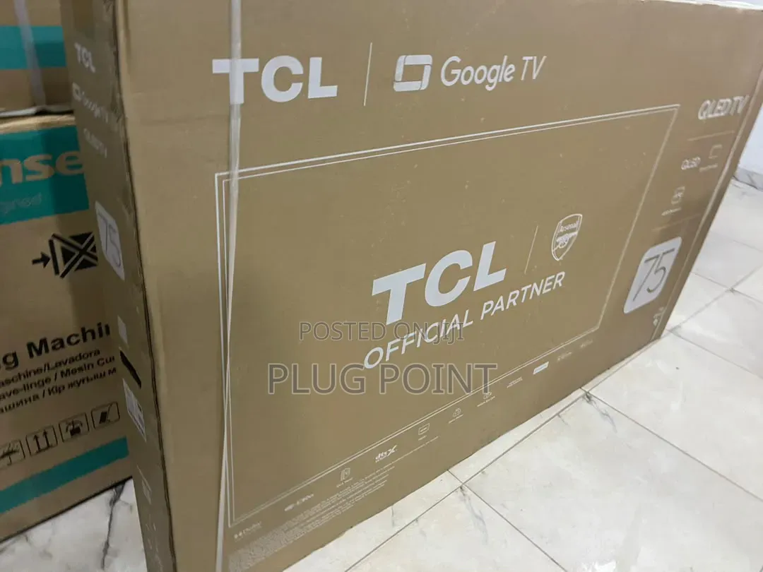 TCL 75” Smart Qled Tv With Ultra-Clear Resolution