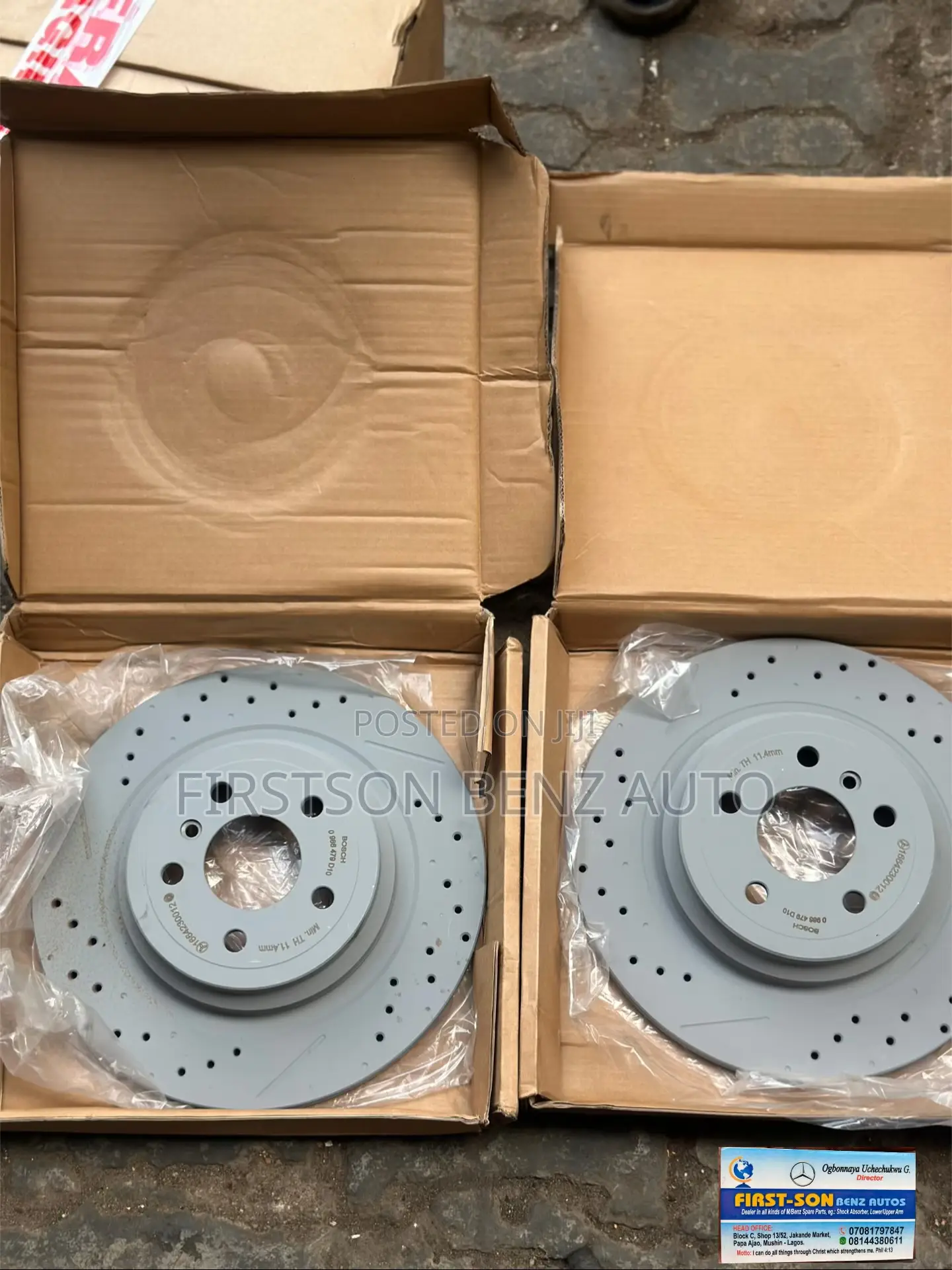 Mercedes Benz Ml350 W166 Rear Break Disk