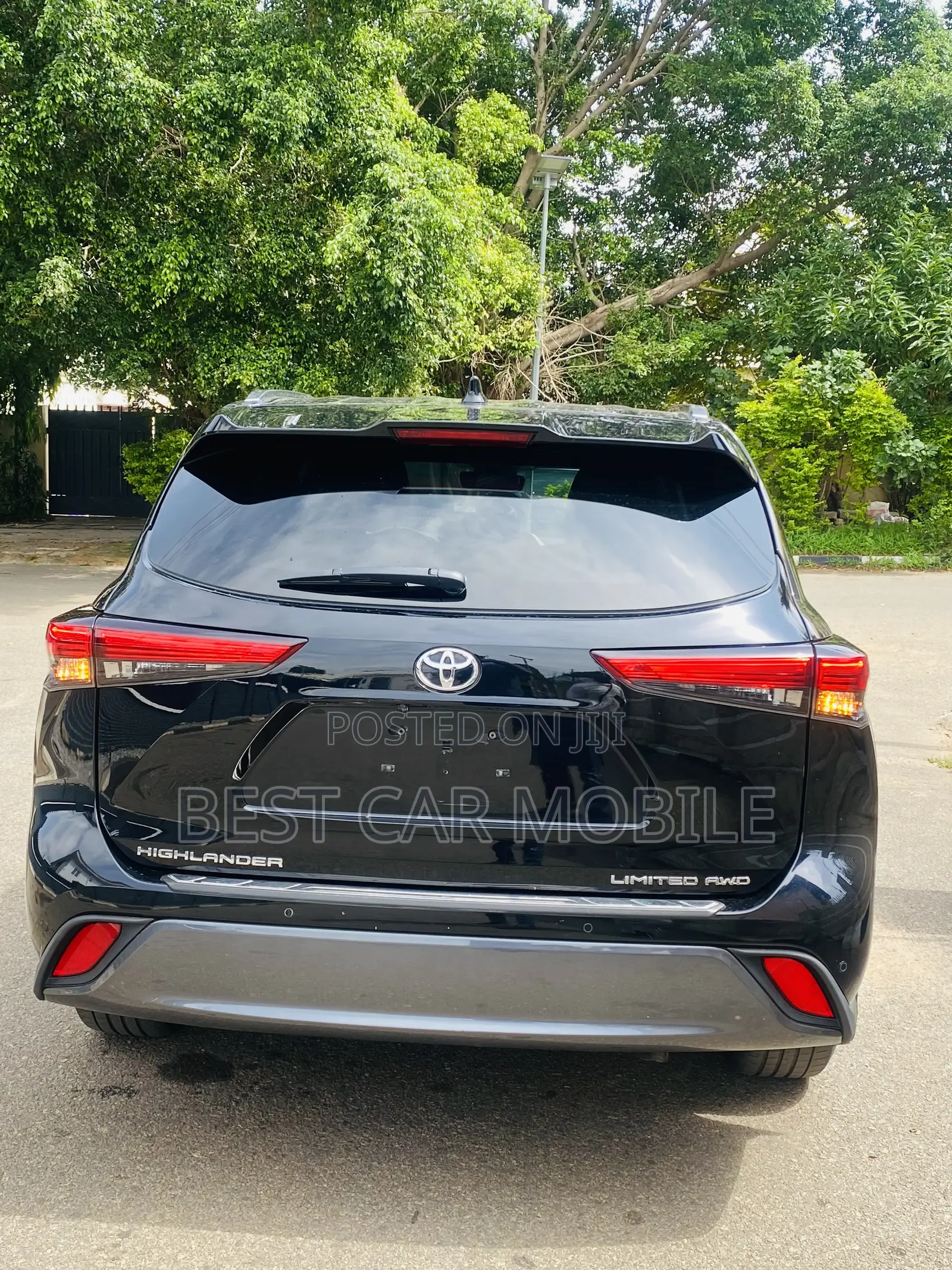 Toyota Highlander Limited 2022 Black
