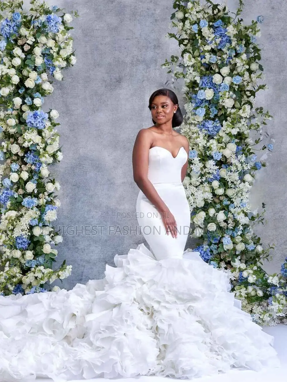 Mermaid Ruffle Gown
