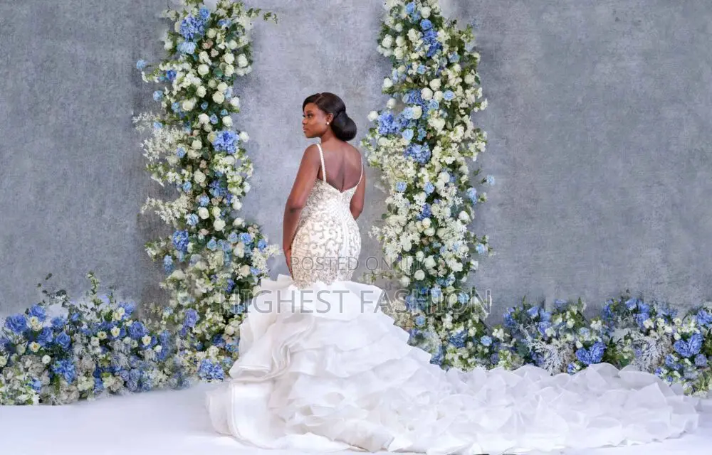 Cascade Mermaid Gown