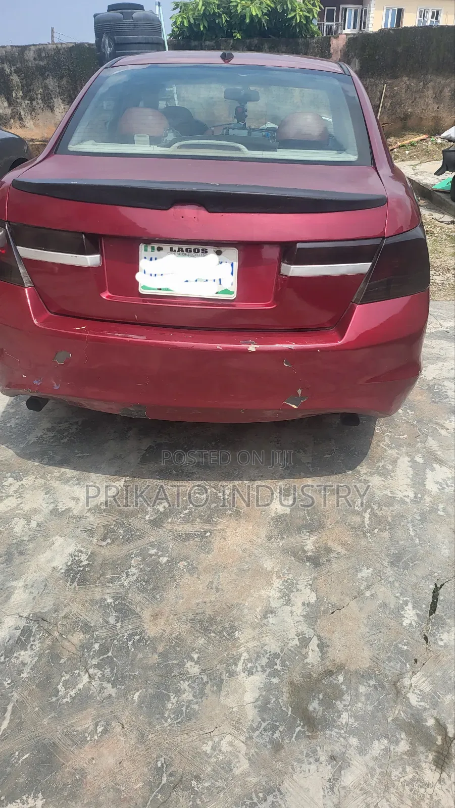 Honda Accord EX V6 Automatic 2009 Red