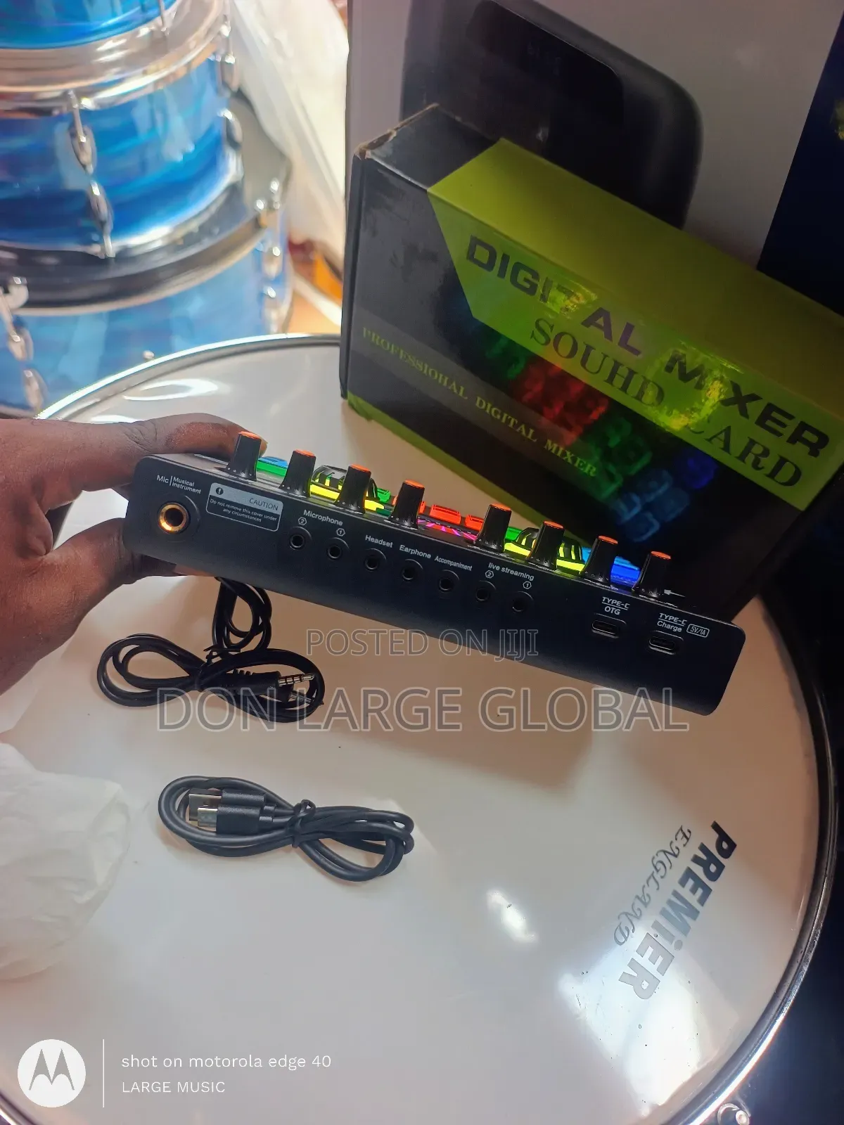 Digital Mixer Sound Card