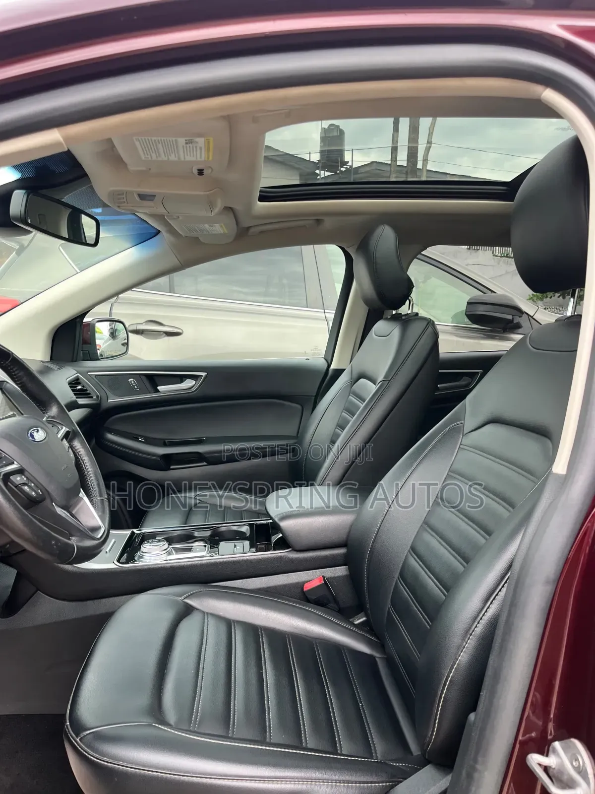 Ford Edge SEL AWD 2019 Burgundy