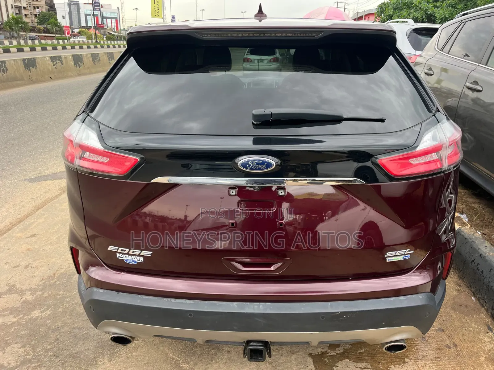 Ford Edge SEL AWD 2019 Burgundy