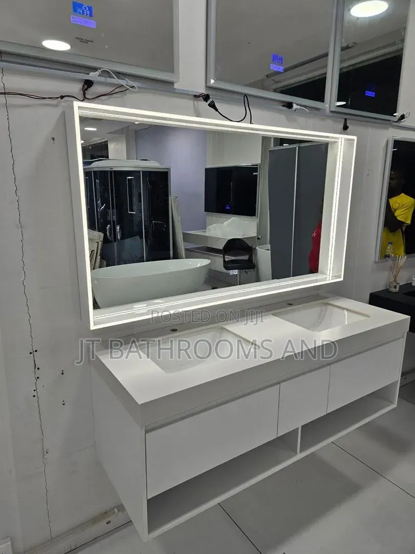 Luxury Bathrooms Sensor Cabinet Different Colors