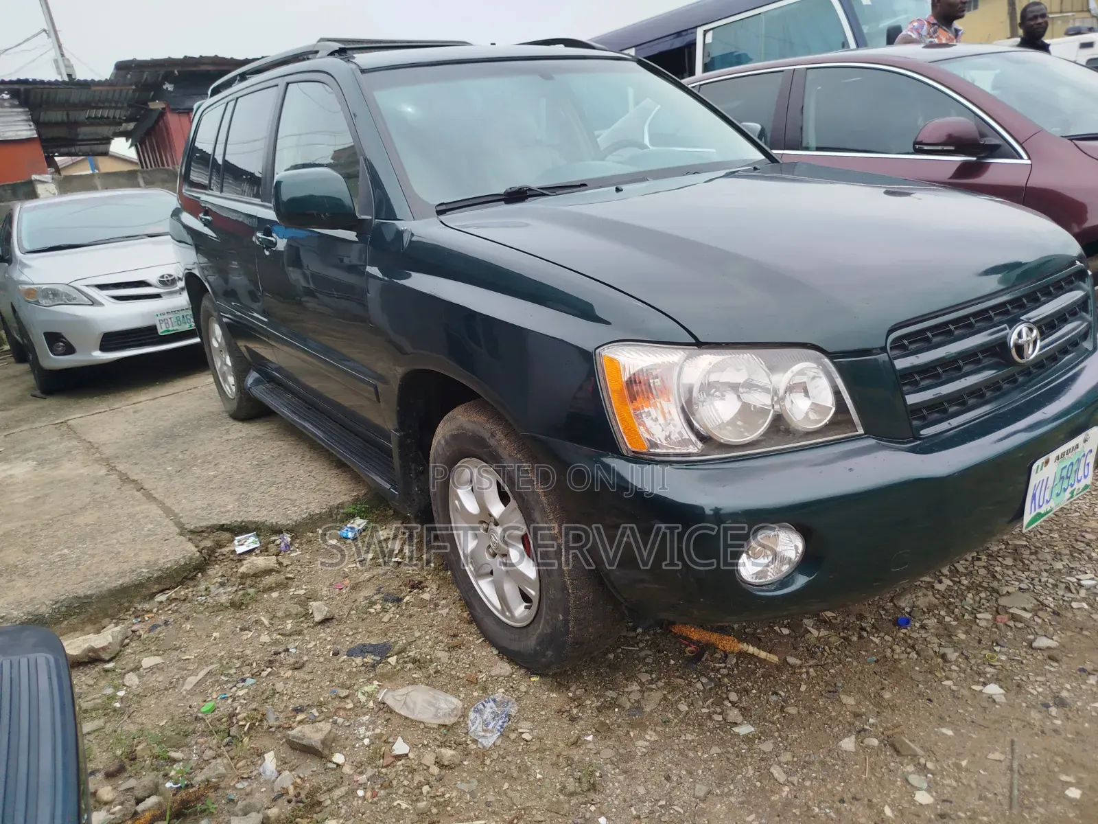 Toyota Highlander 2003 Green