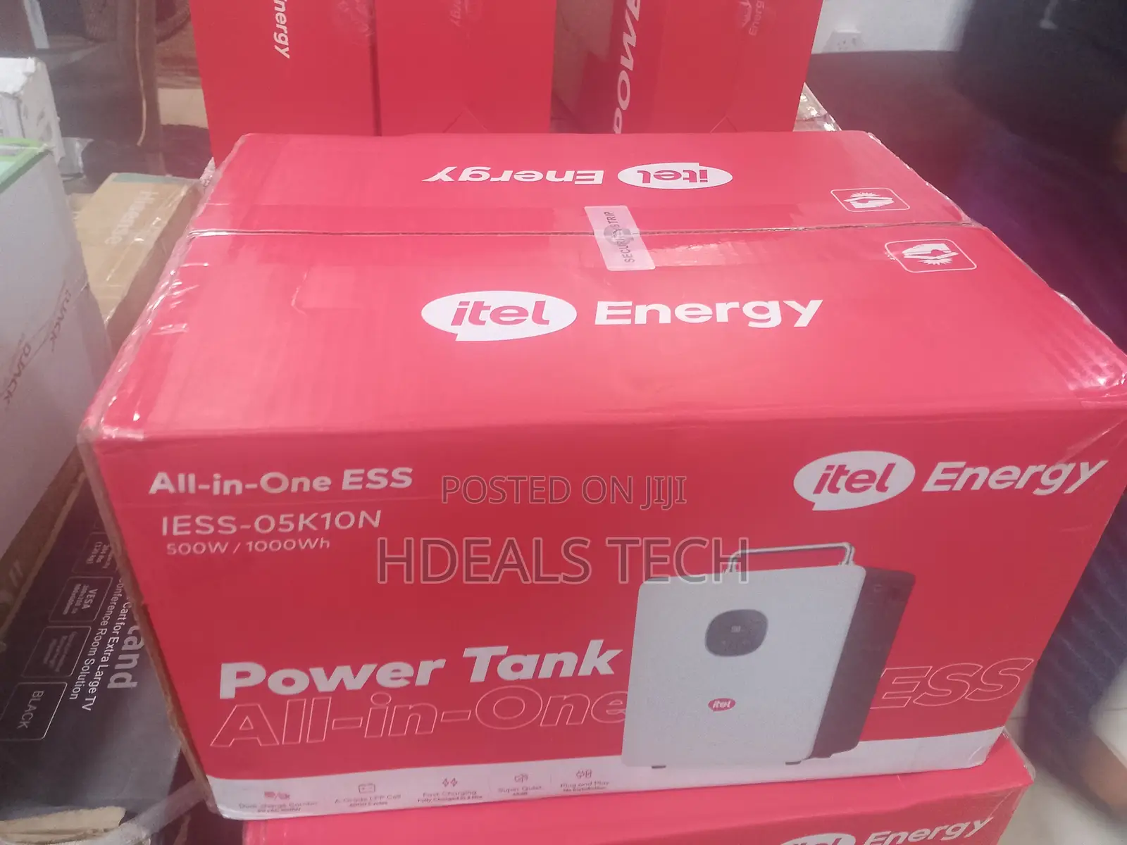 Itel All-in-One Solar Generator 500w Power Station