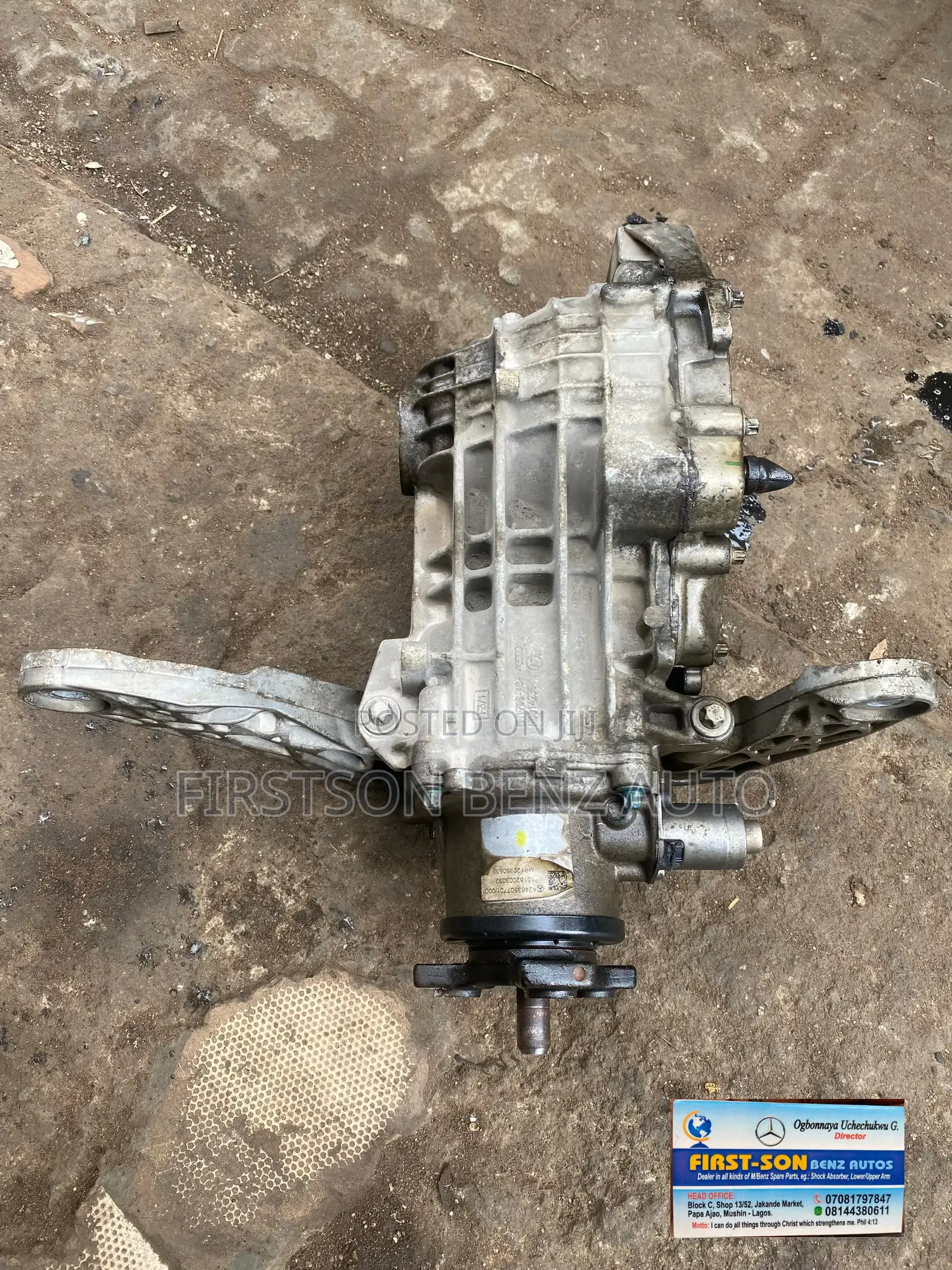 Mercedes Benz Gla250 Back Suspension Axel