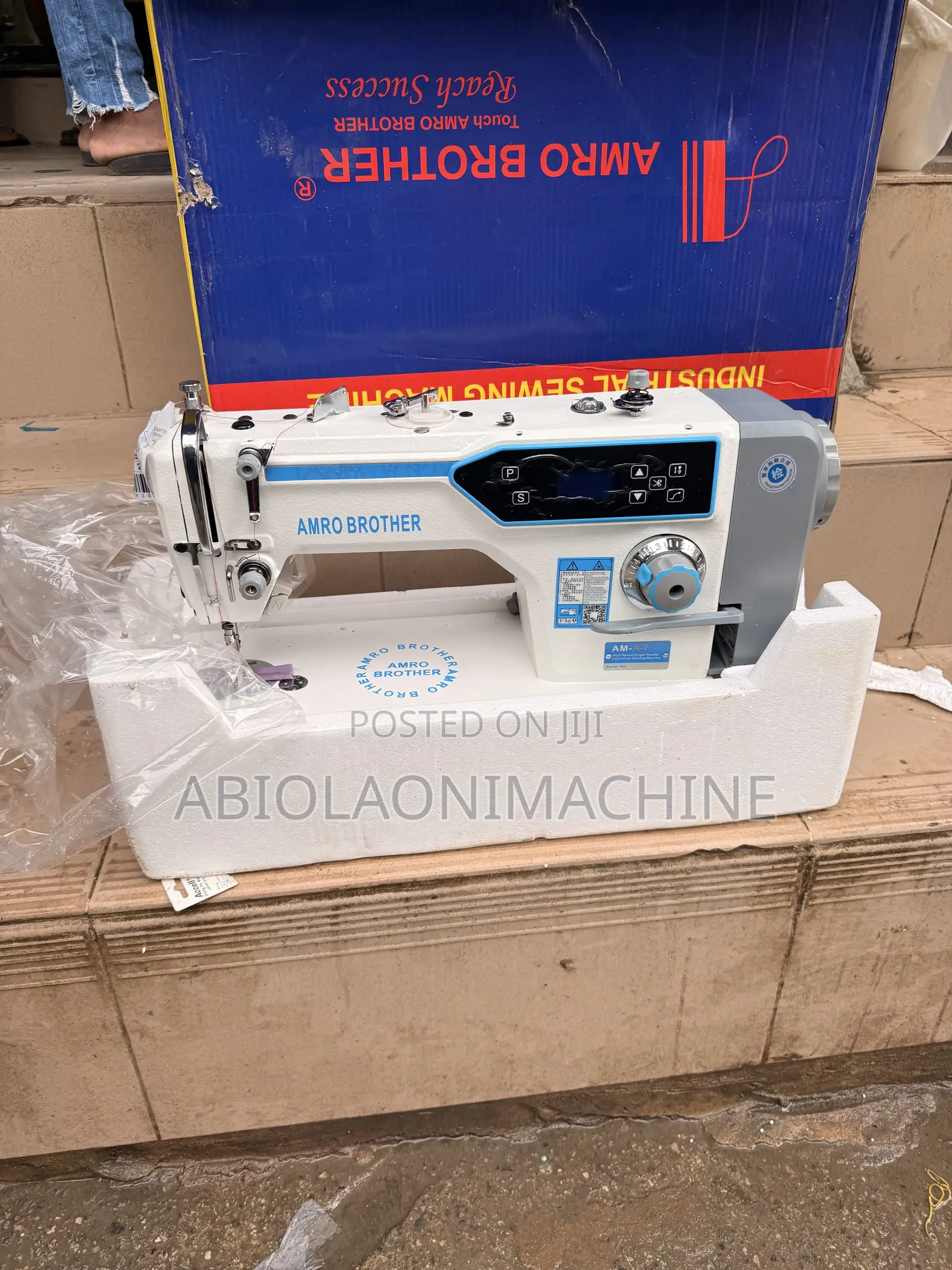 Amro Brother-A7 Direct Drive Straight Machine With Auto Thread Cutter