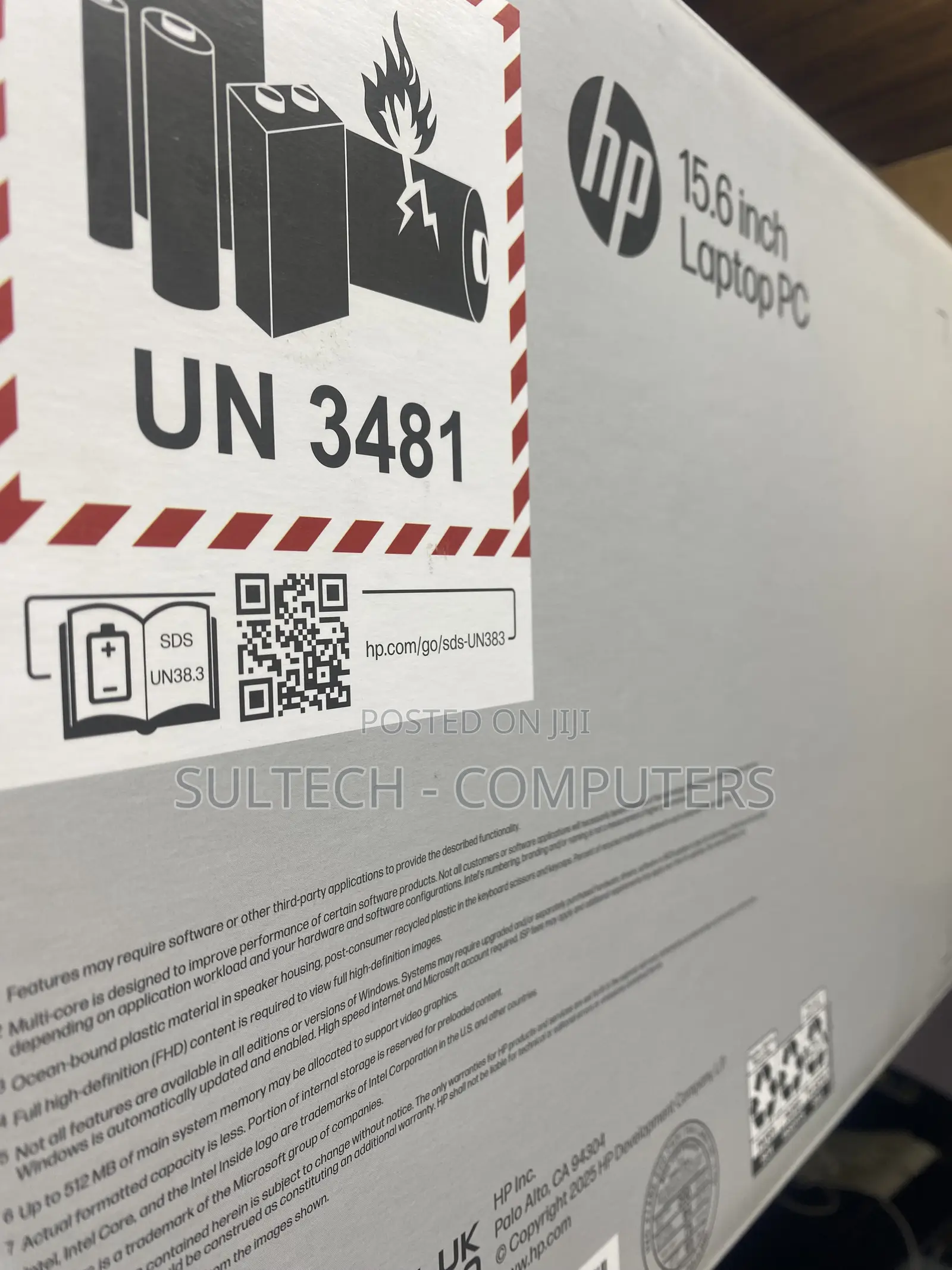 New Laptop HP 15 8GB Intel Core i5 SSD 512GB