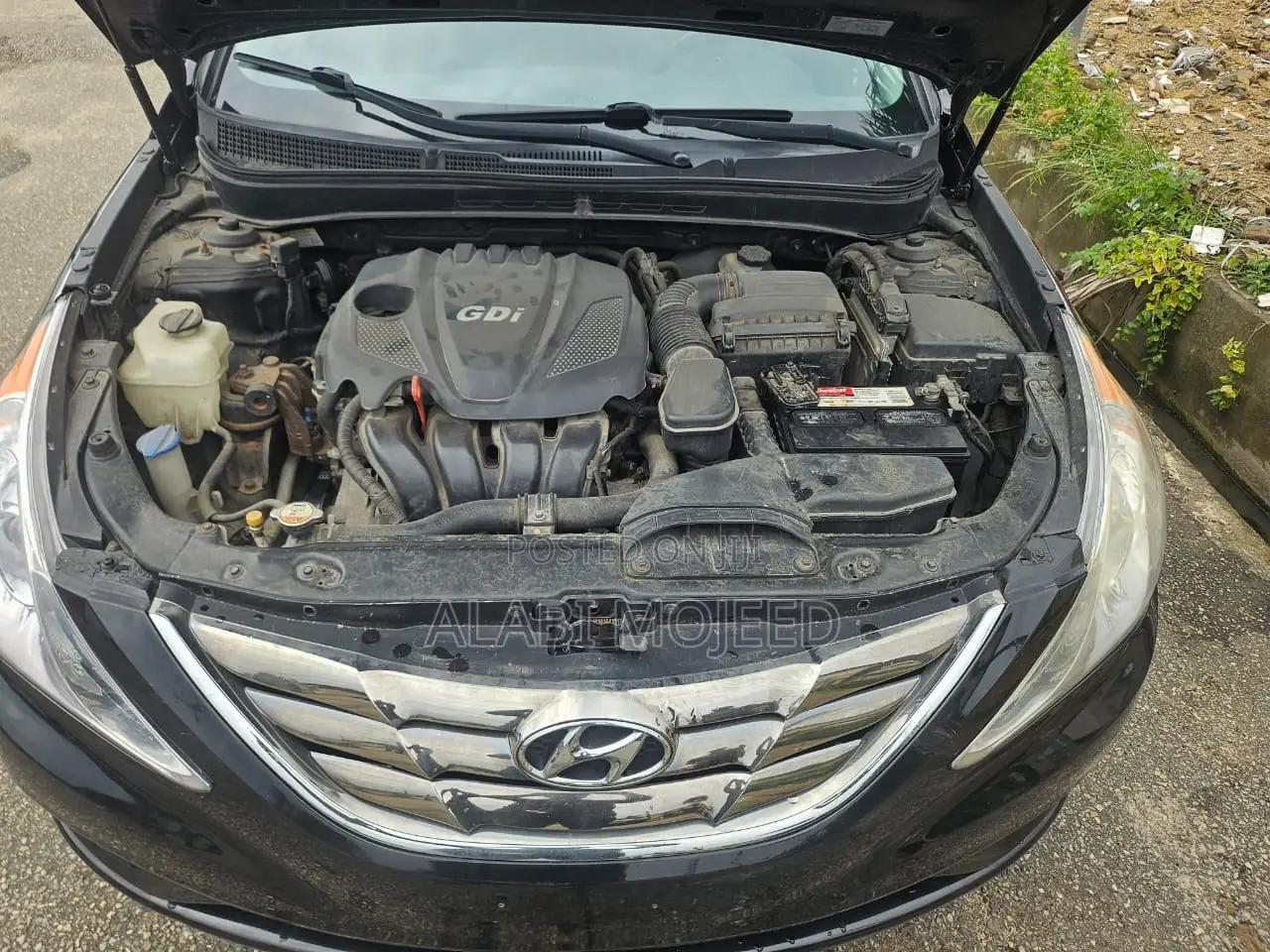 Hyundai Sonata Limited 2.0T Sedan (2.0L 4cyl 6A) 2013 Black