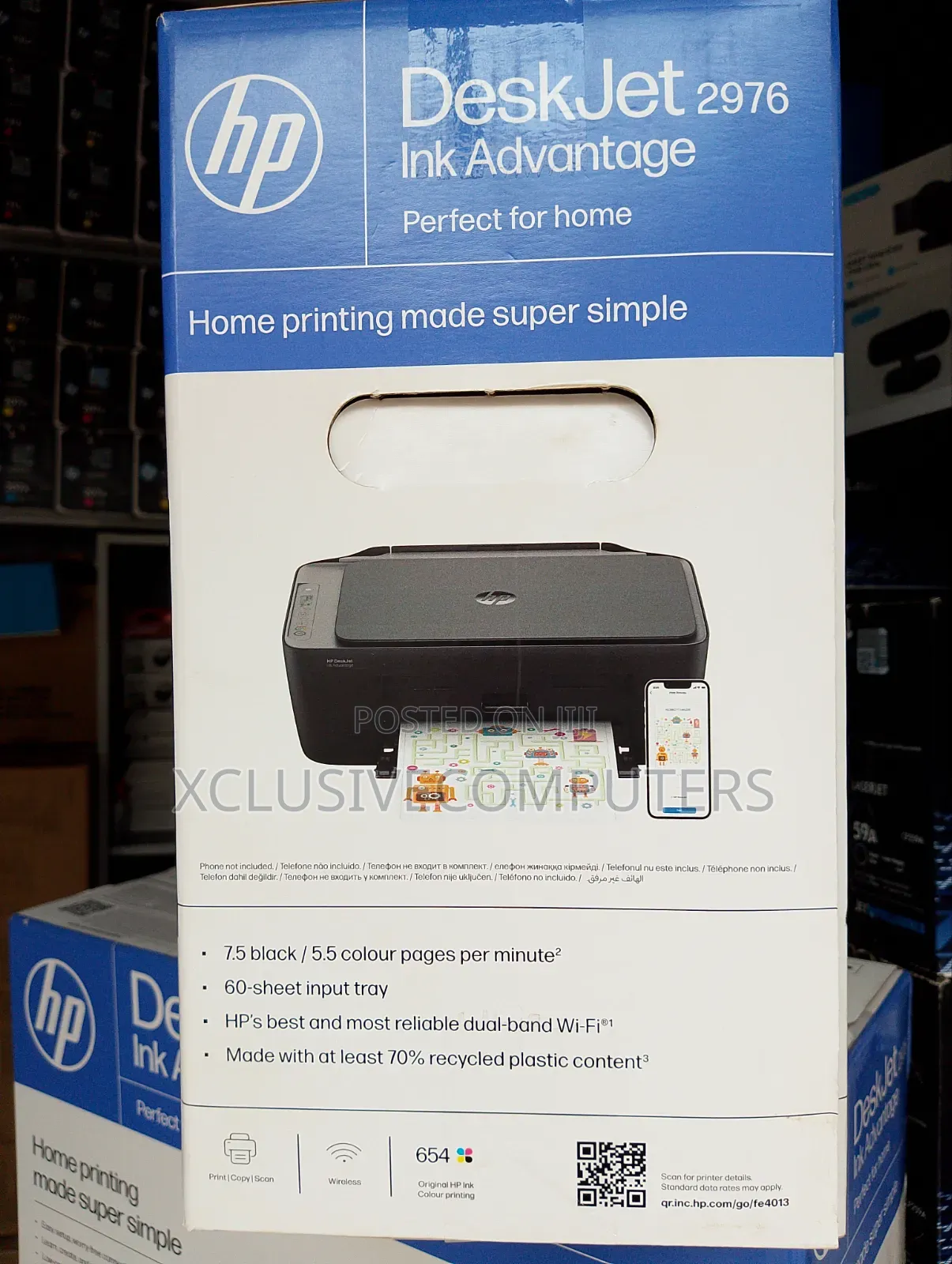 Hp Deskjet 2976 Ink Advantage All-in-One Printer