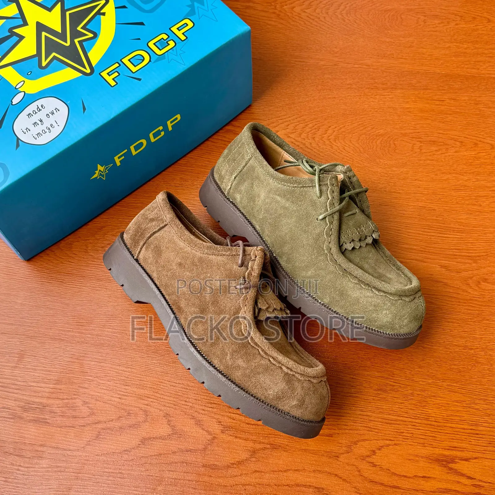 Original Padror Derby Workwear Suede Shoes