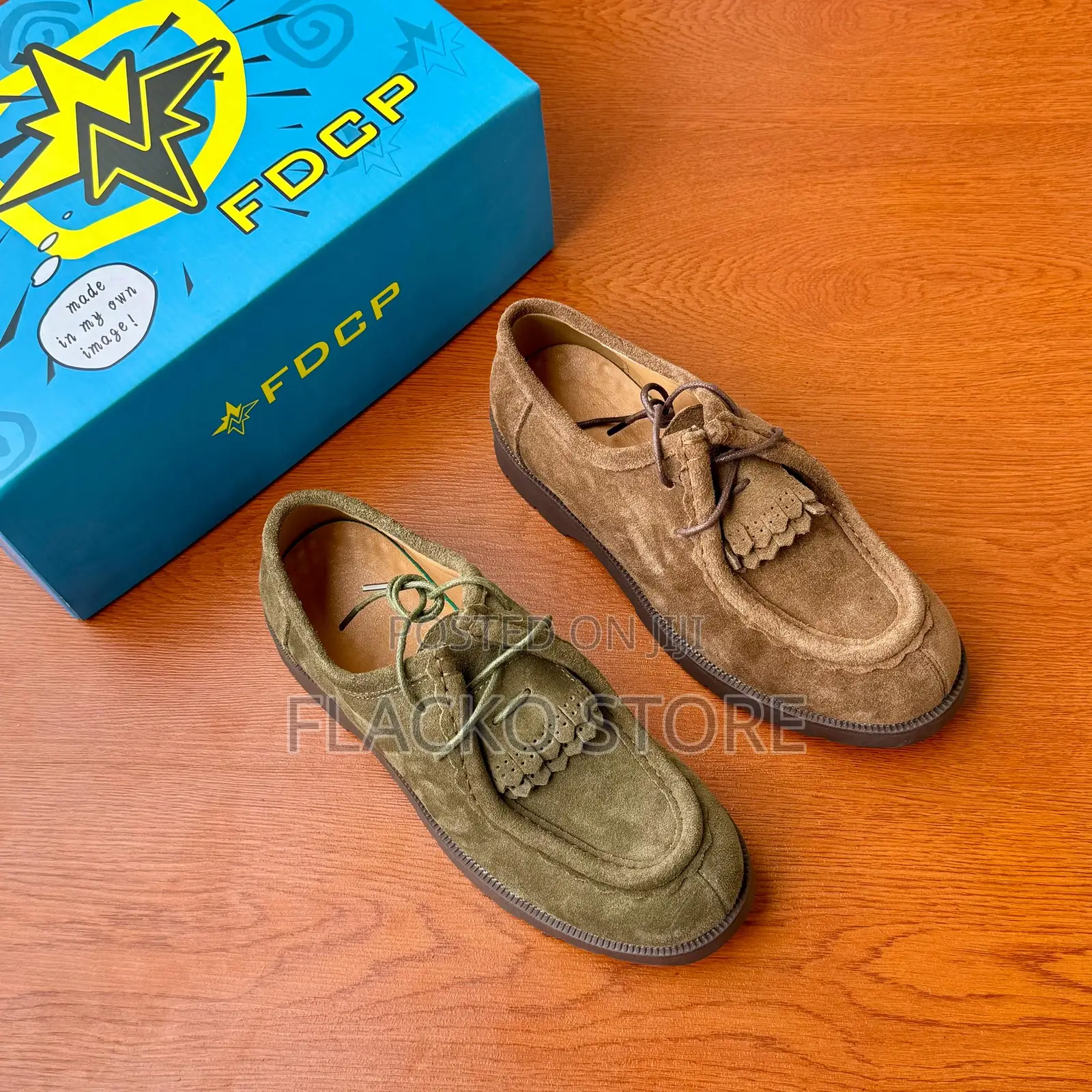 Original Padror Derby Workwear Suede Shoes