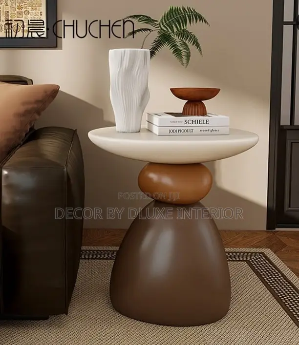 Modern Sculptural Side Table