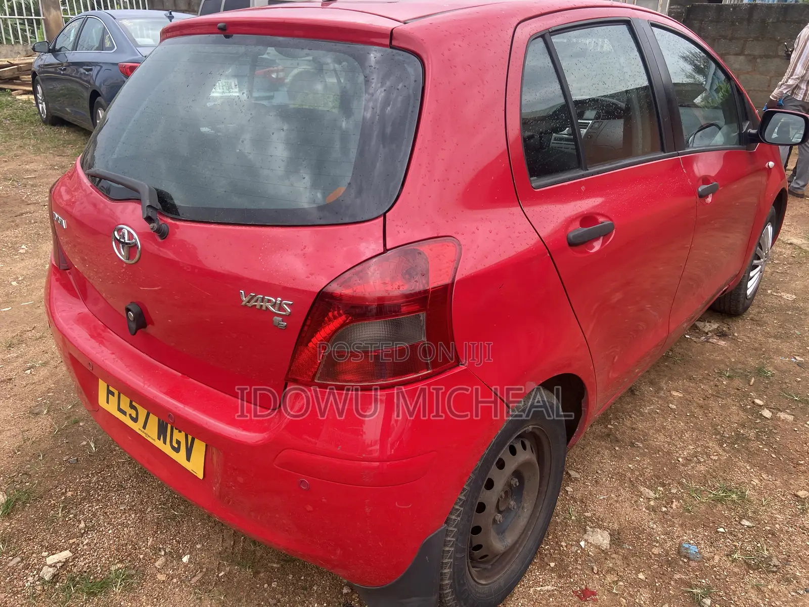 Toyota Yaris 1.0 VVT-i 2008 Red