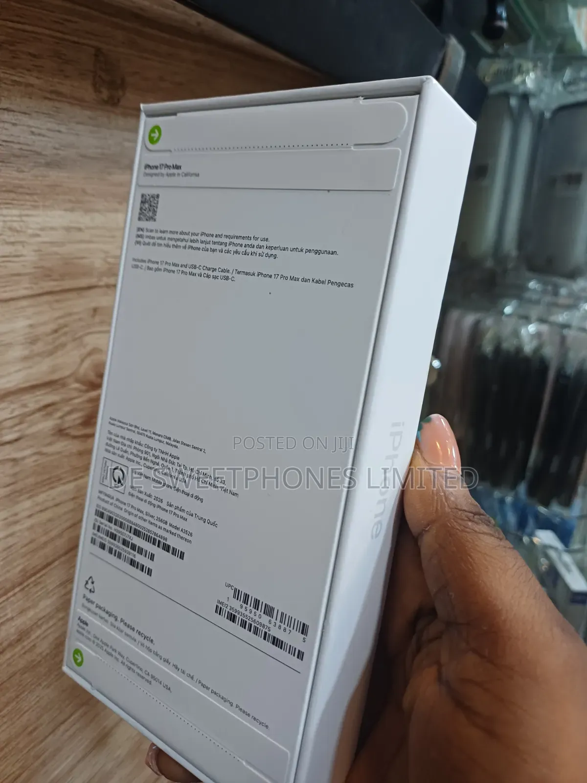 New Apple iPhone 17 Pro Max 256 GB Silver