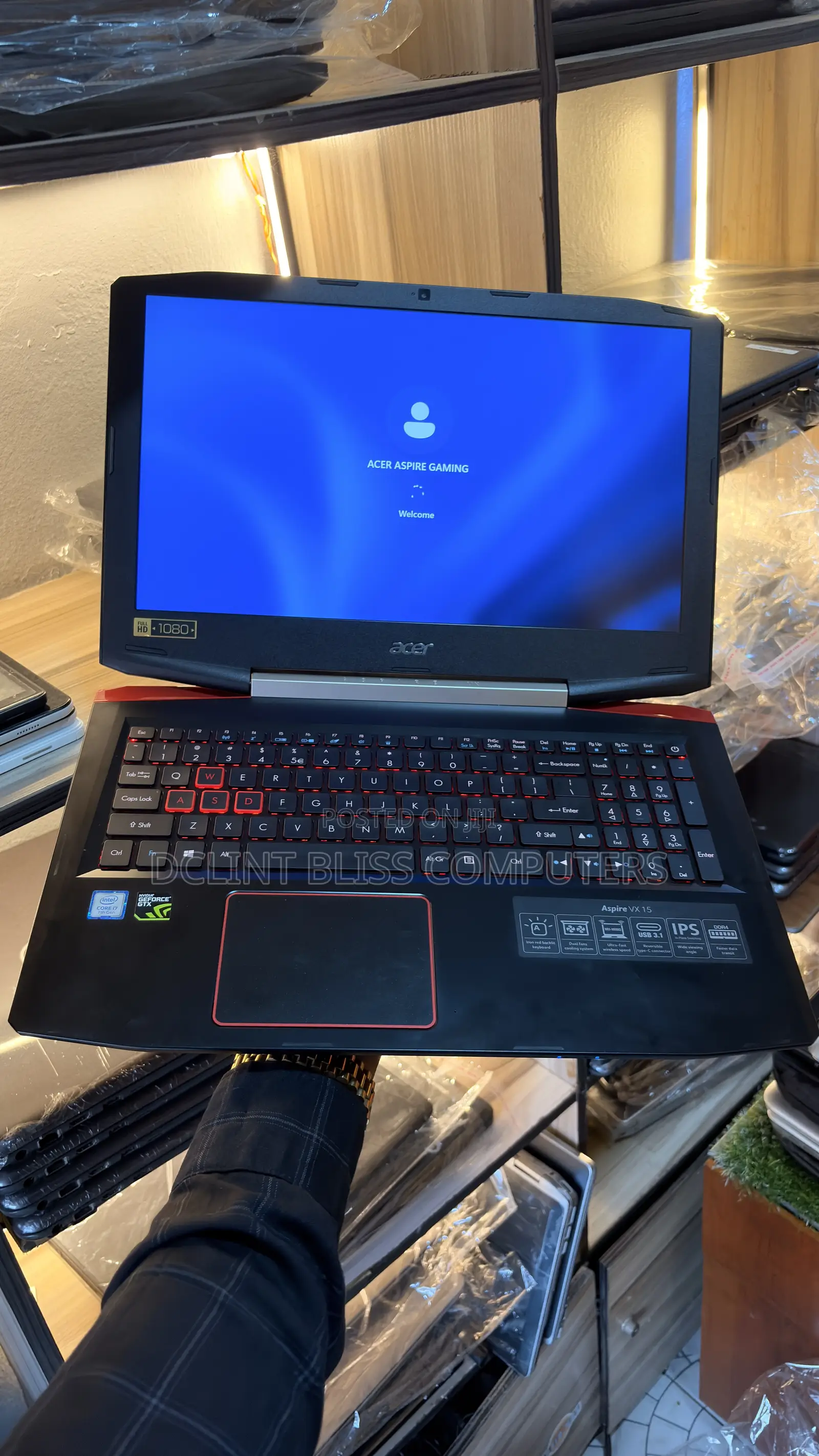 Laptop Acer Aspire VX 15 16GB Intel Core i7 SSD 256GB