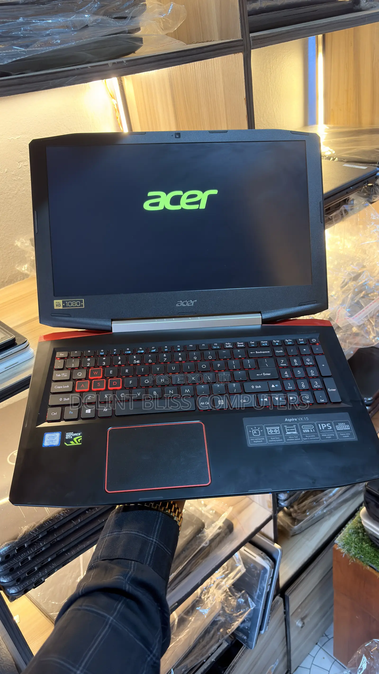 Laptop Acer Aspire VX 15 16GB Intel Core i7 SSD 256GB