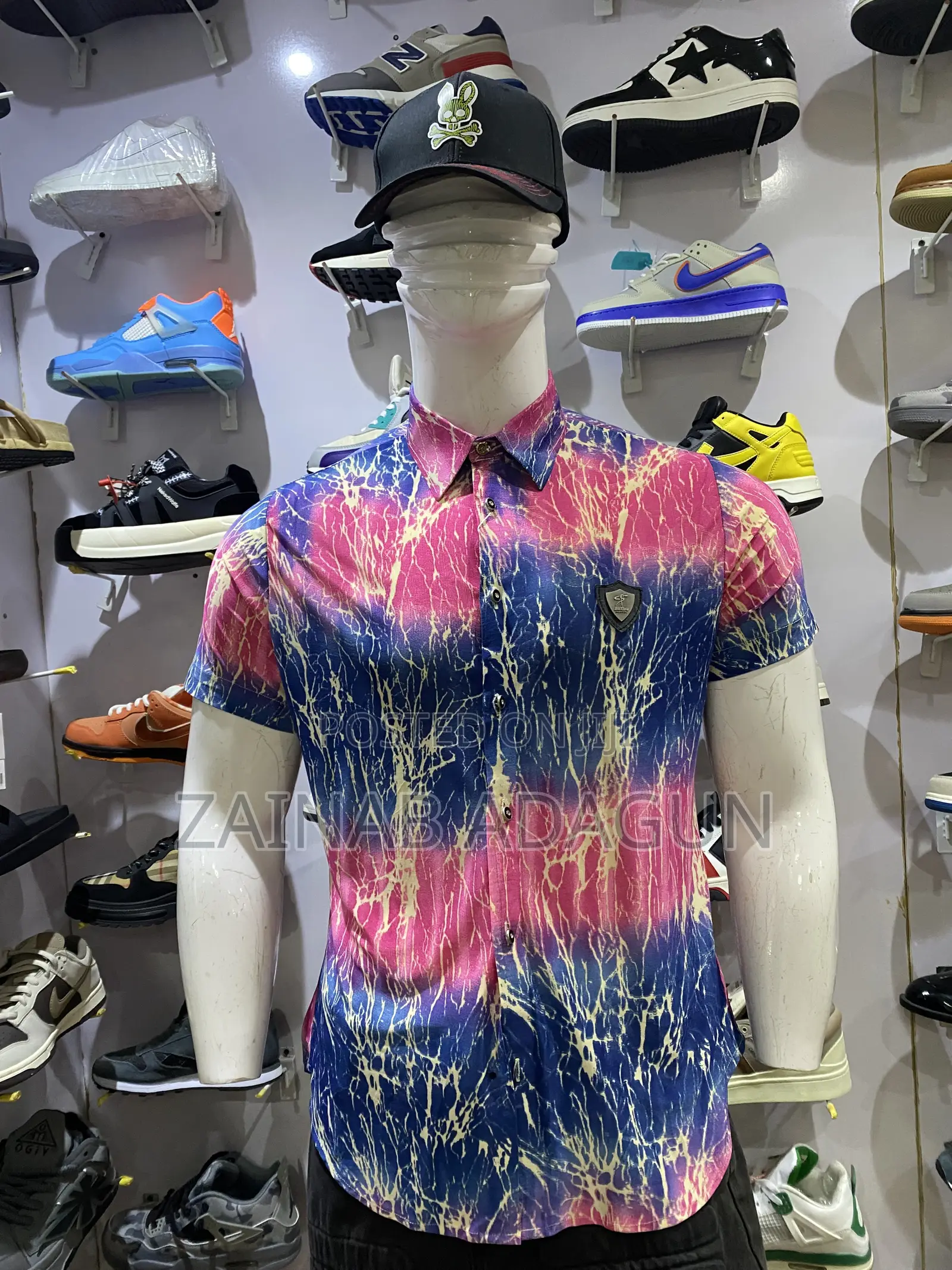 Men’S Premium Multicolor Shirt Available
