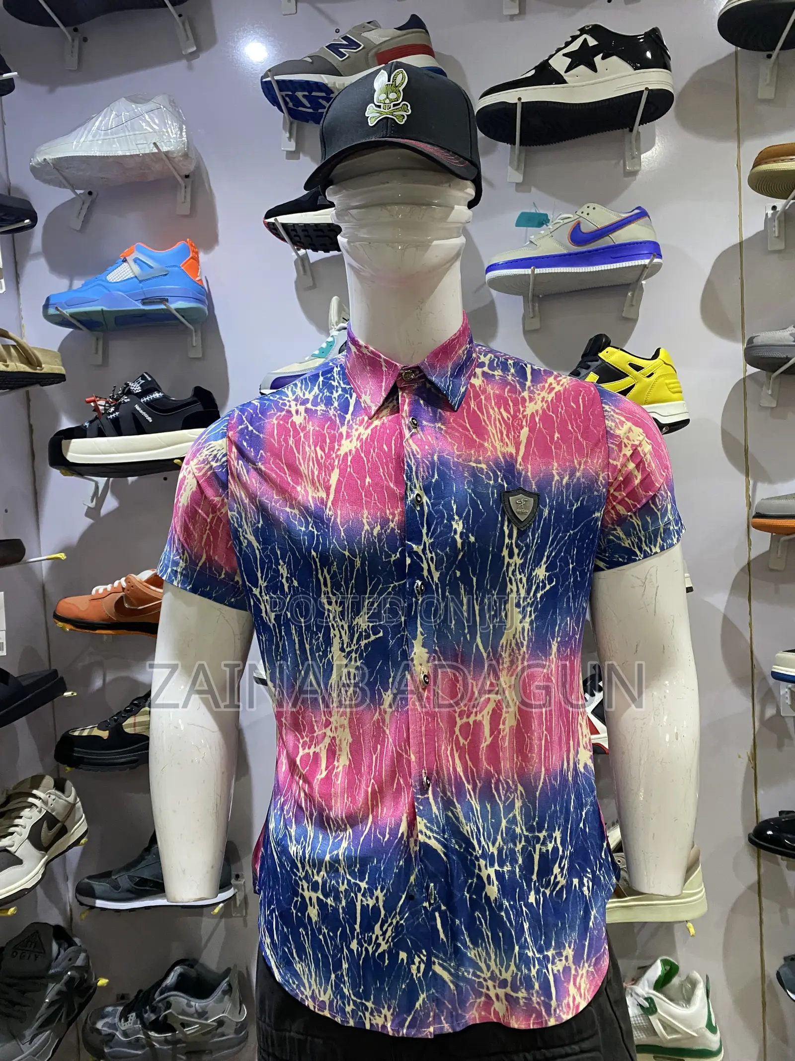 Men’S Premium Multicolor Shirt Available
