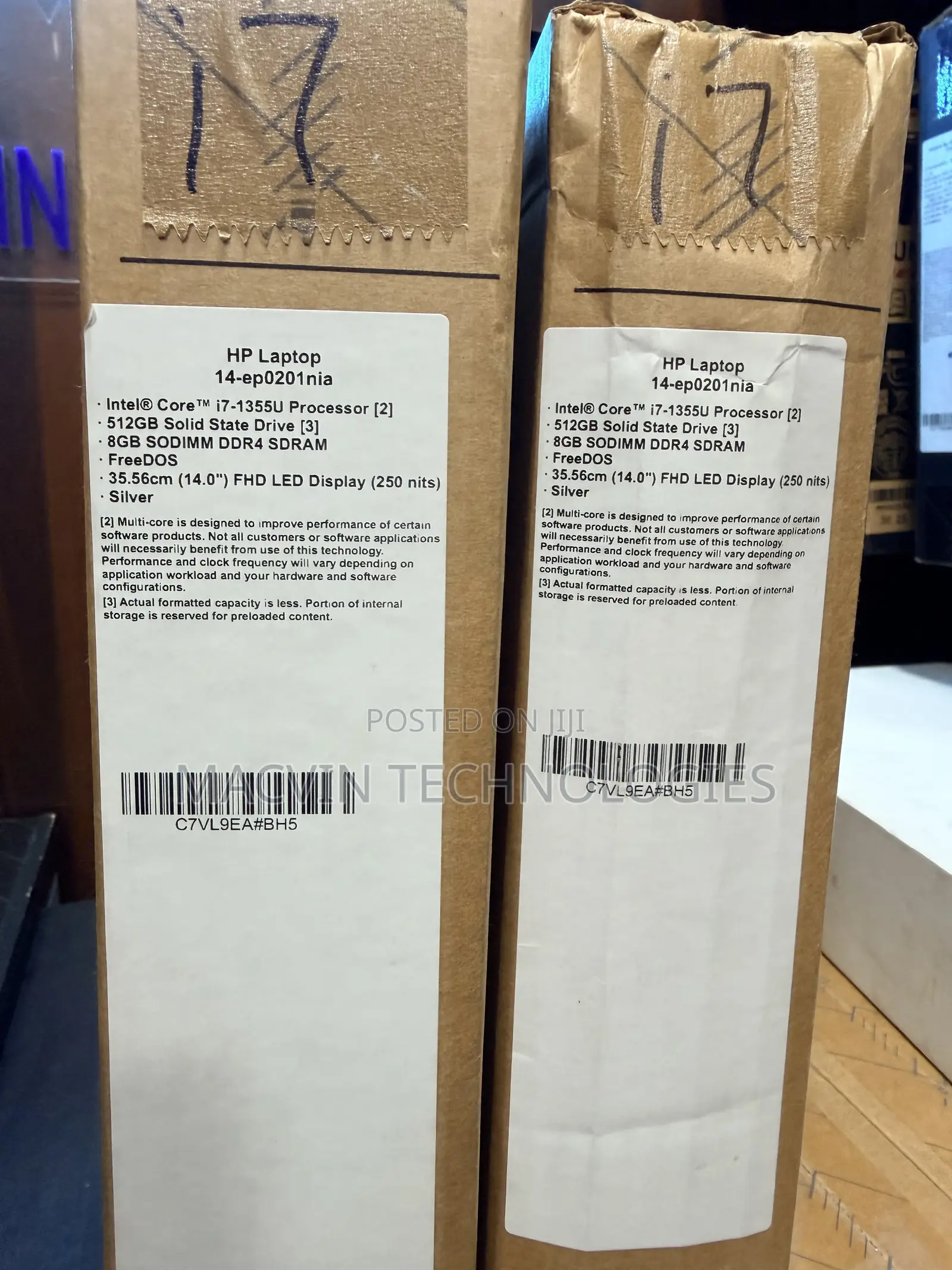 New Laptop HP 14S 8GB Intel Core i7 SSD 512GB
