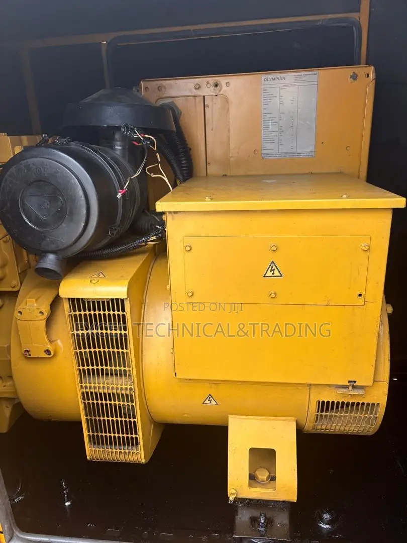 Cat Mantrac Soundproof Diesel Generator. 100 Kva