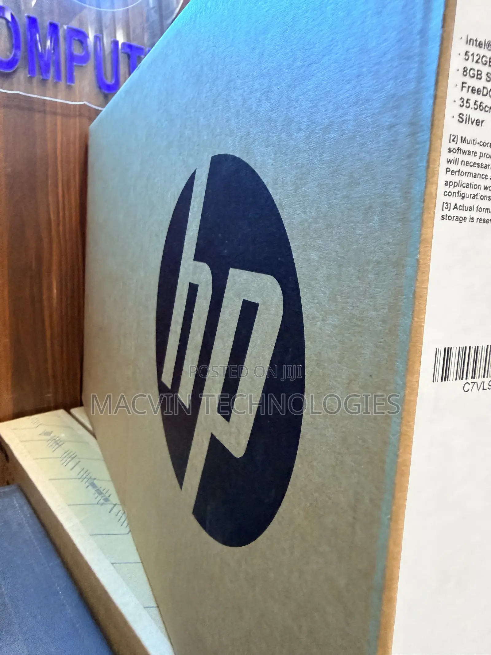 New Laptop HP 14S 8GB Intel Core i7 SSD 512GB