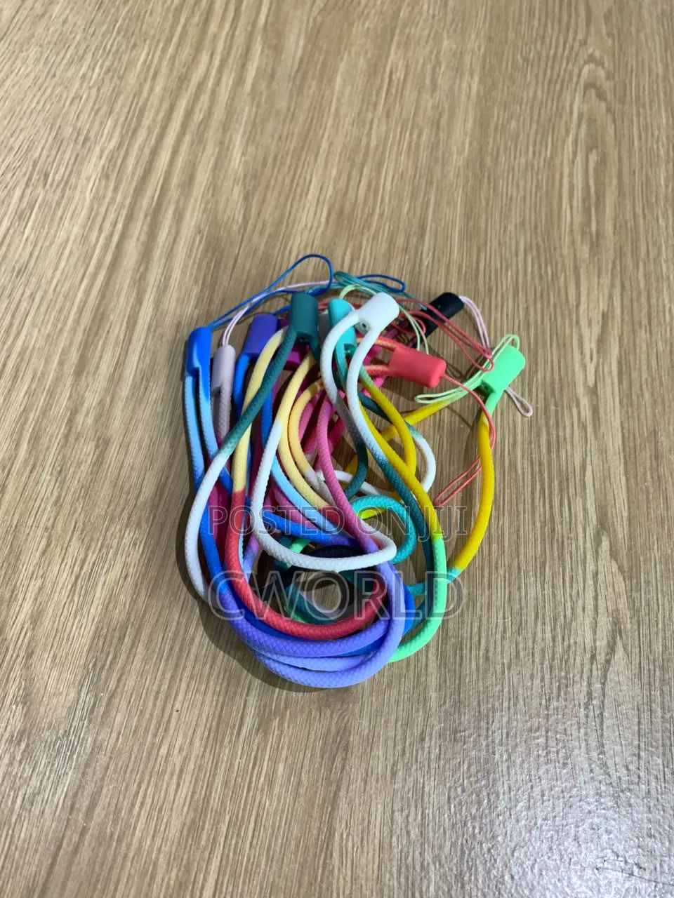 Colorful Phone Charm Wrist Straps / Lanyards- 12 PCS