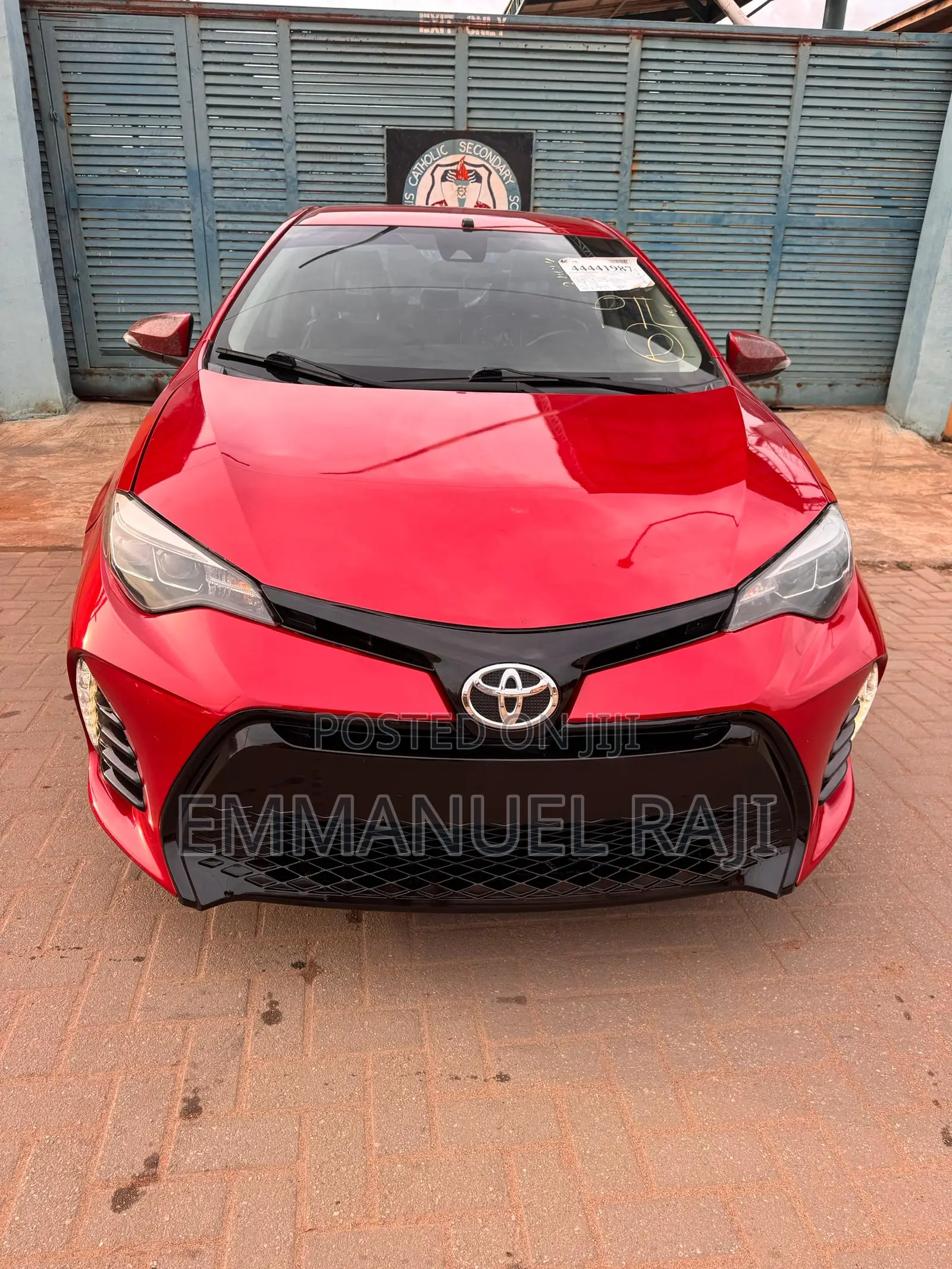 Toyota Corolla 2017 Red